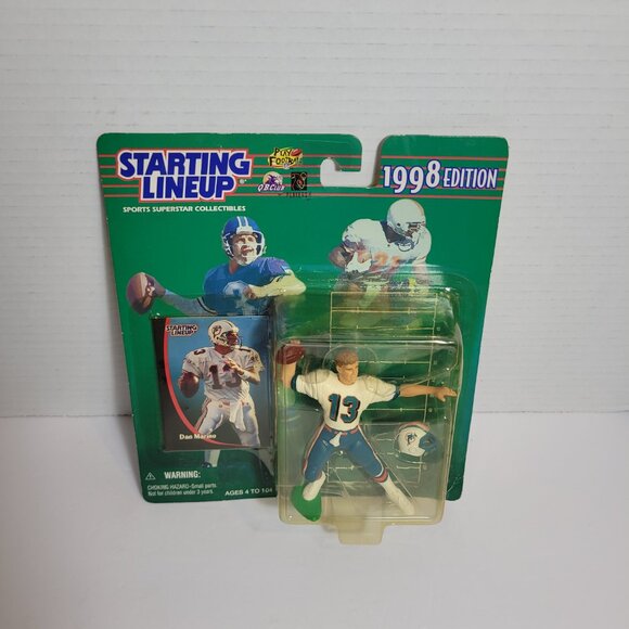 Starting Lineup 1998 Edition Dan Marino Figure New Sealed See Description - Picture 2 of 8